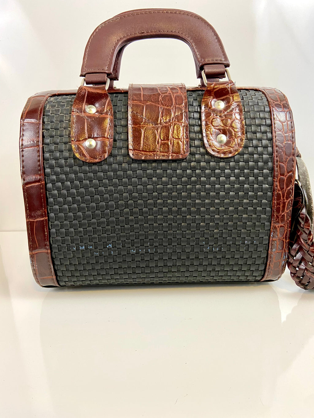 Vintage Heart Box Bag