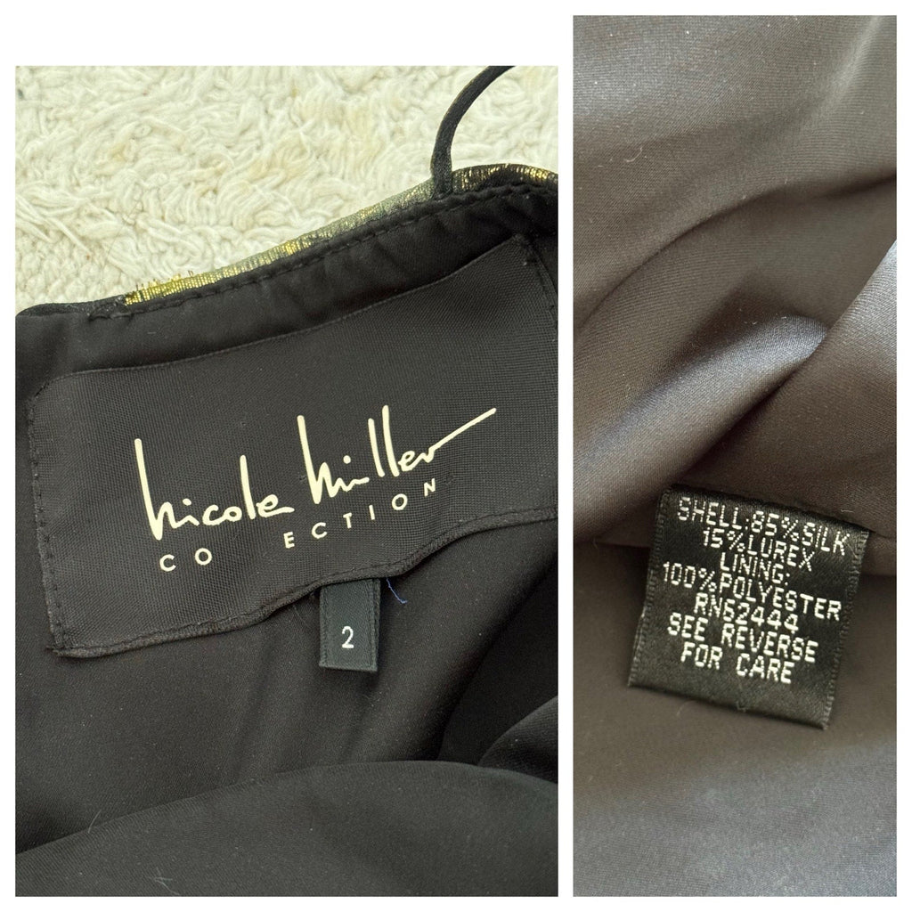 Nicole Miller 100% Silk Gown (S)