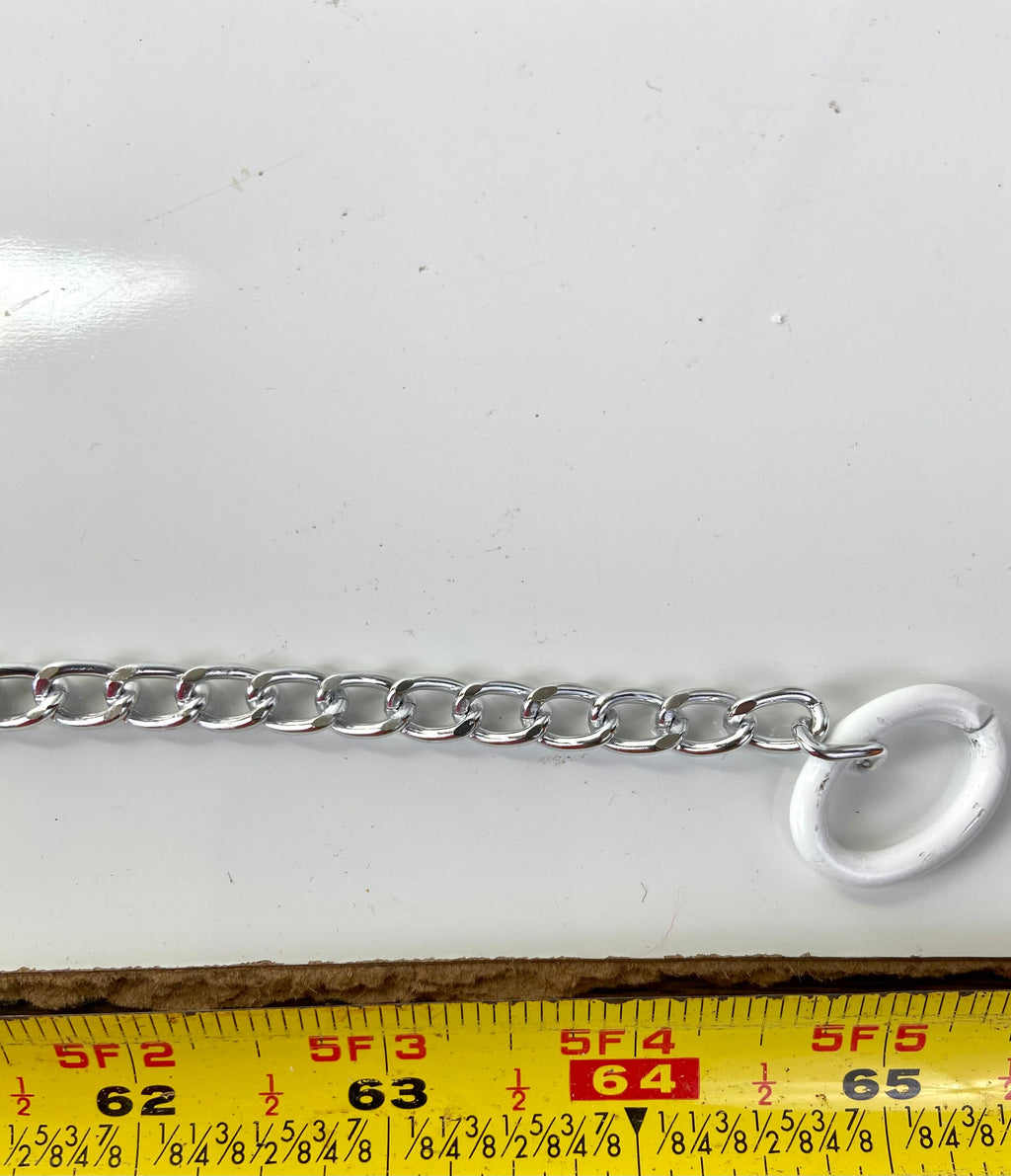 White and Silver Belt