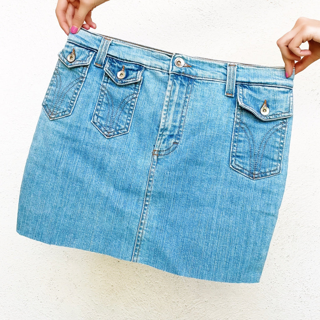 Dolce & Gabbana Denim Mini Skirt (S)