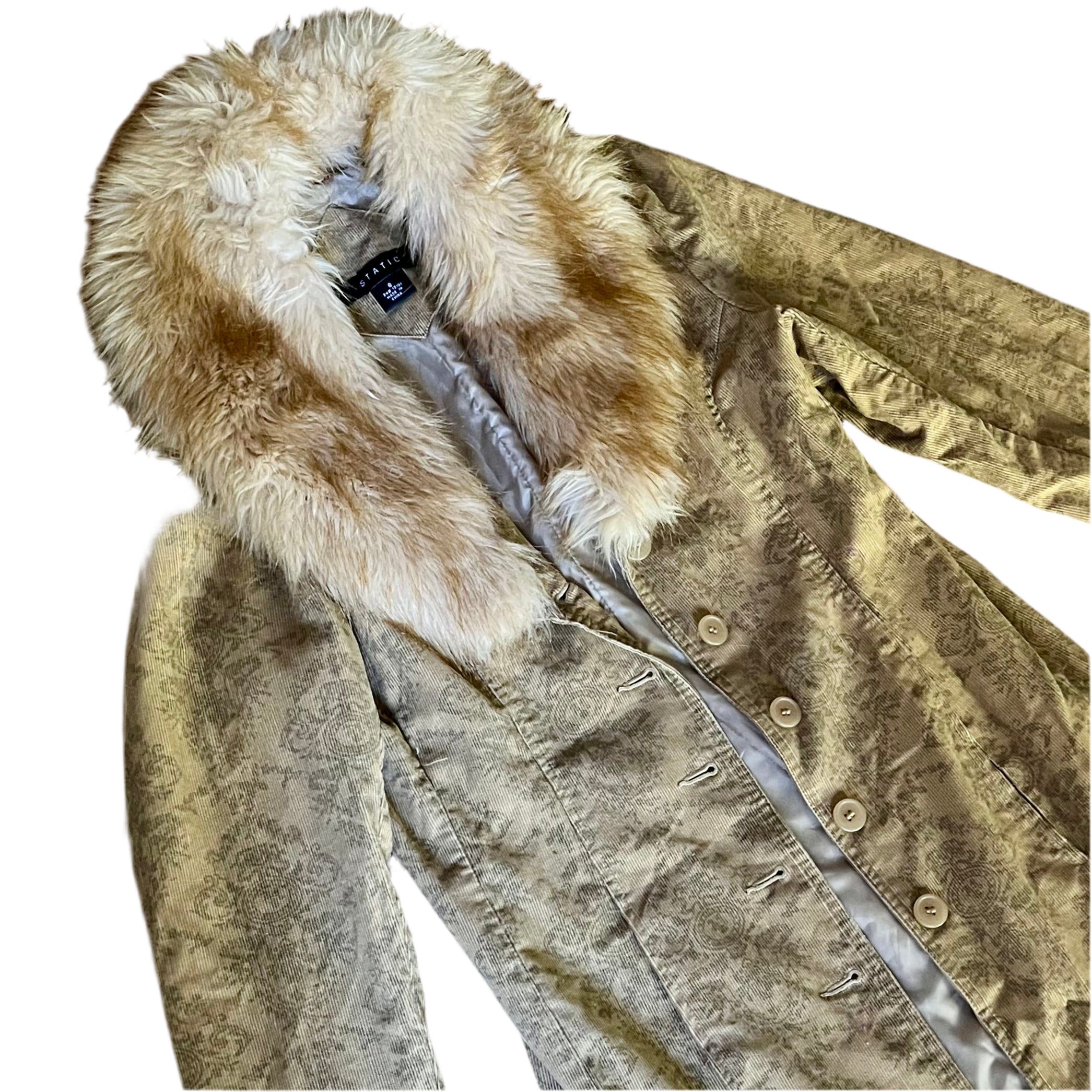 Paisley Afternoon Trench (S)