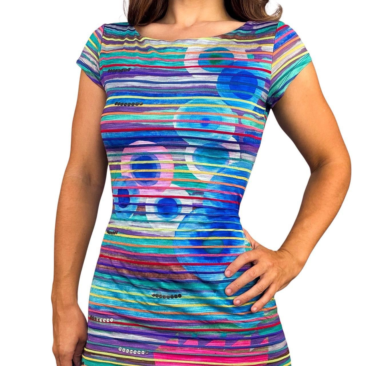 Desigual Graphic Mini Dress (S)