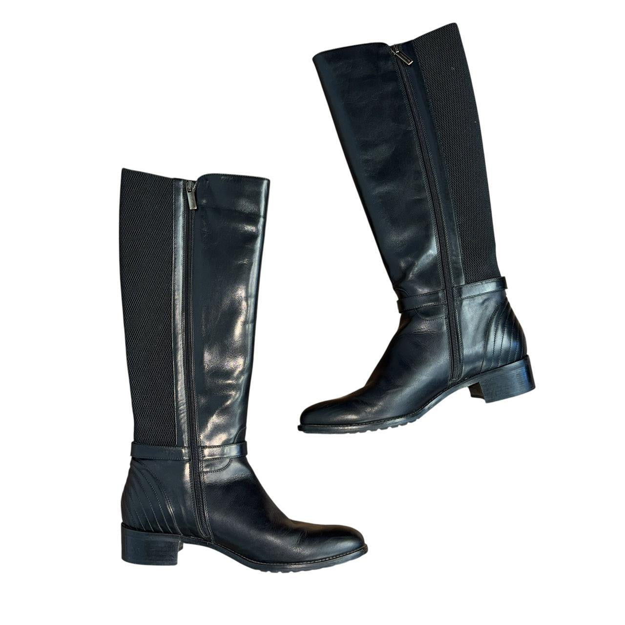 90s Italian Leather Riding Boots (10)