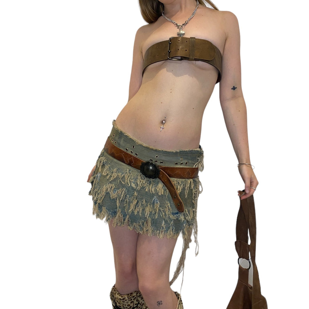 Upcycled Skirt from Levi's (M)