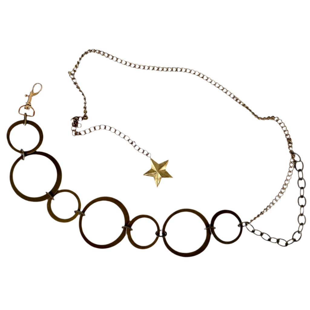 Bronze Big Circles Belt