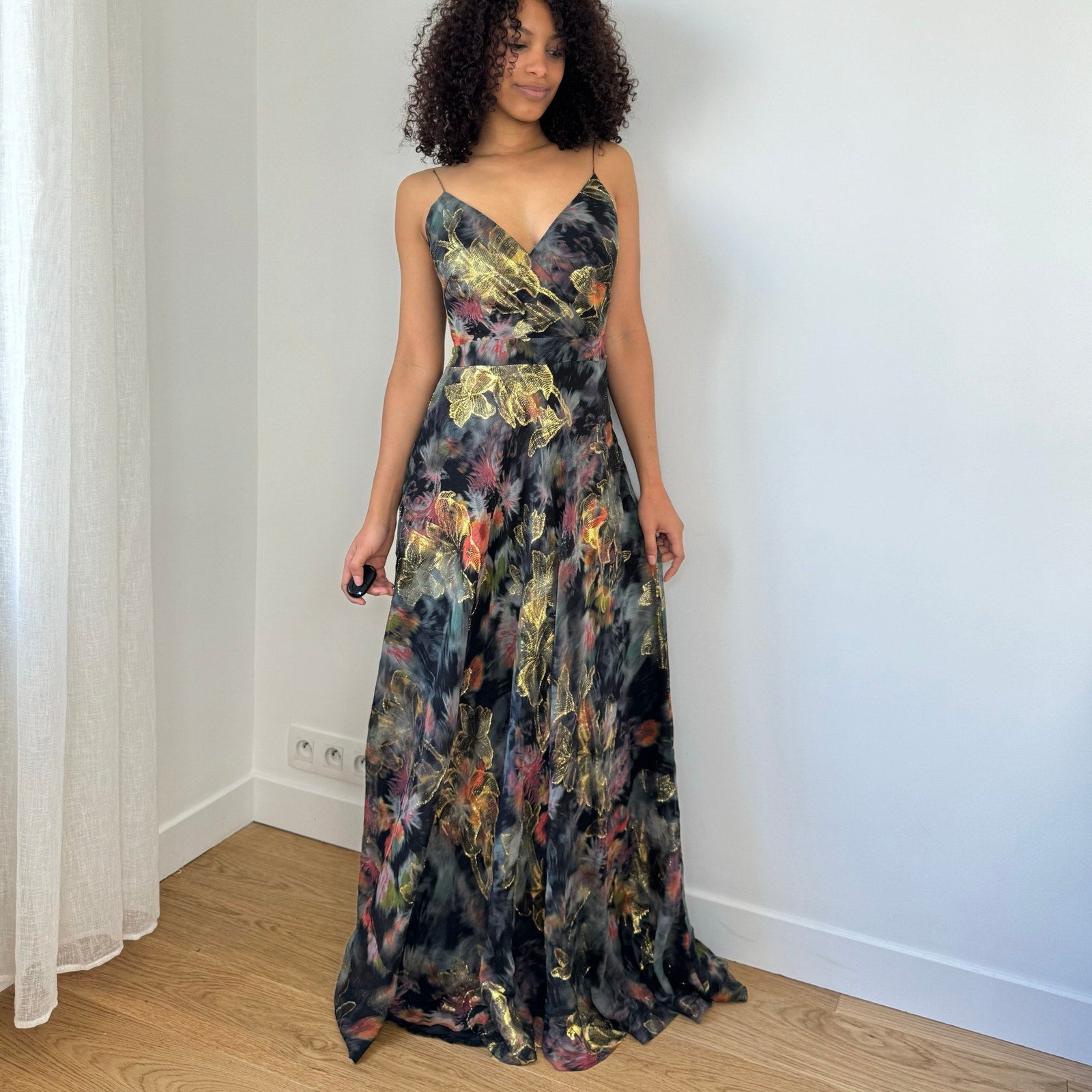 Nicole Miller 100% Silk Gown (S)