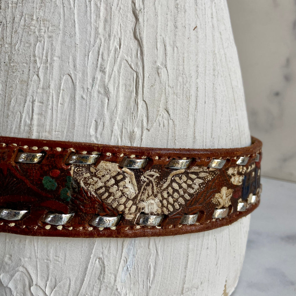 Vintage USA eagle belt