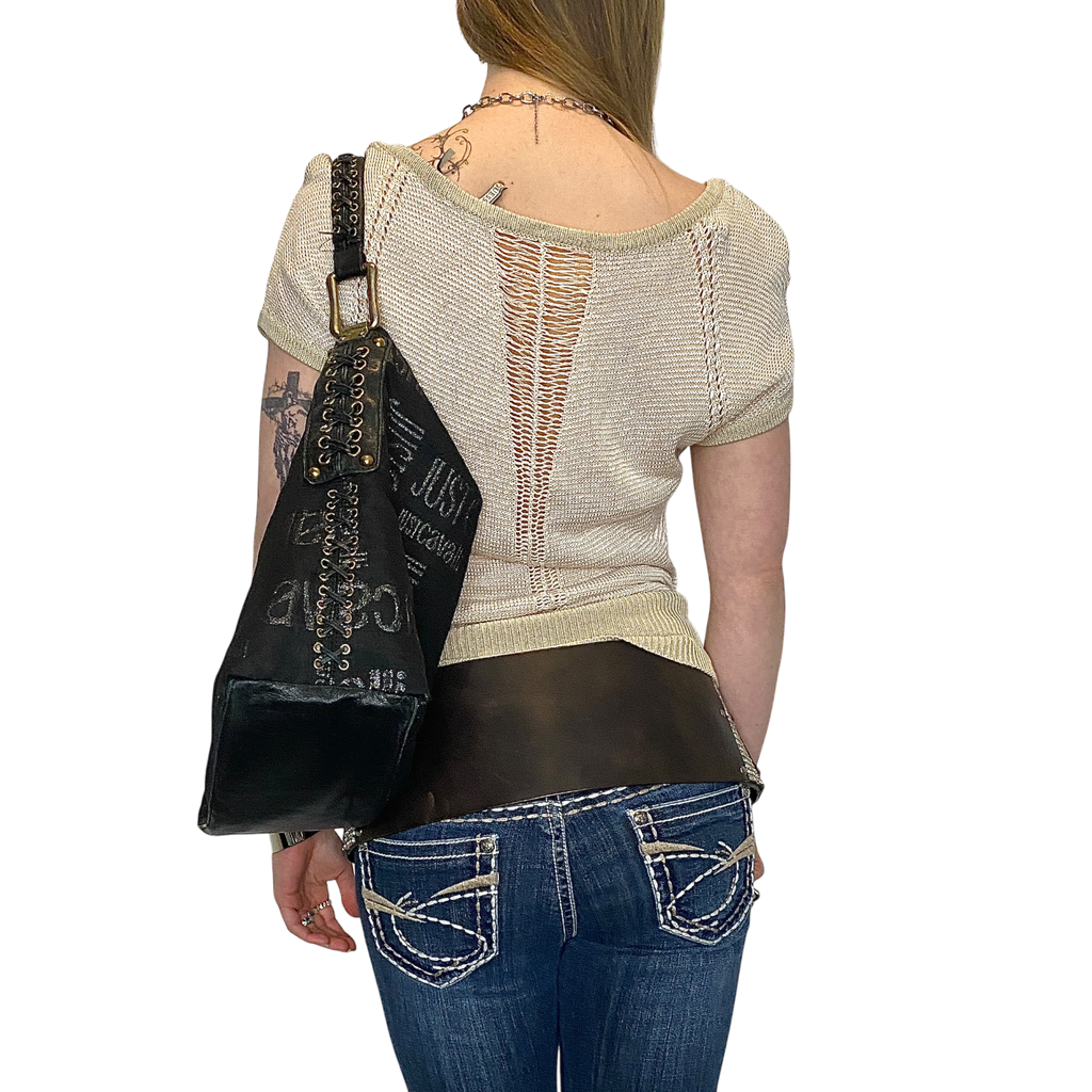 Vintage Guess Subversive Knit Top (XS)