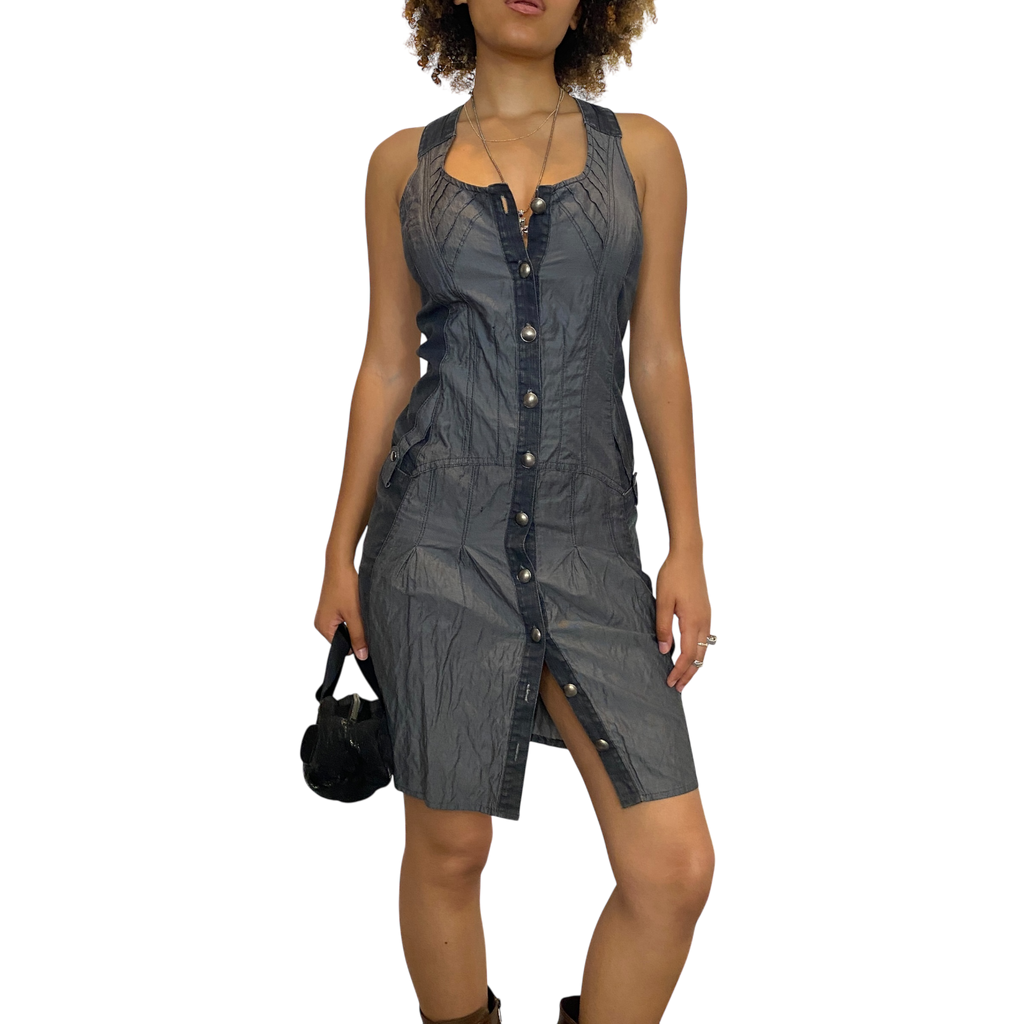 Vintage French Archive Utility Dress (S)