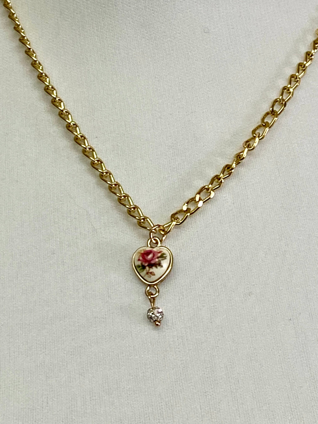 Victorian Heart Necklace