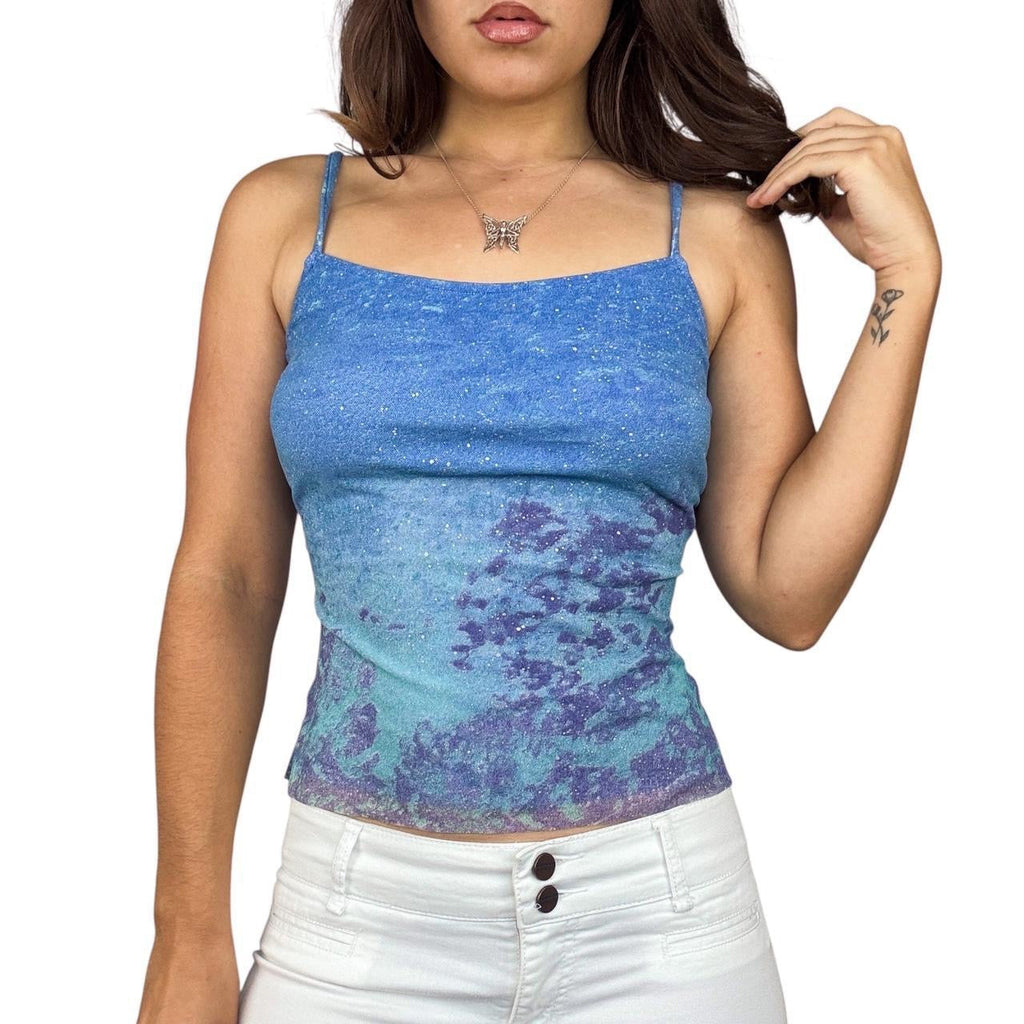 Italian Vintage Sky Print Cami (S/M)
