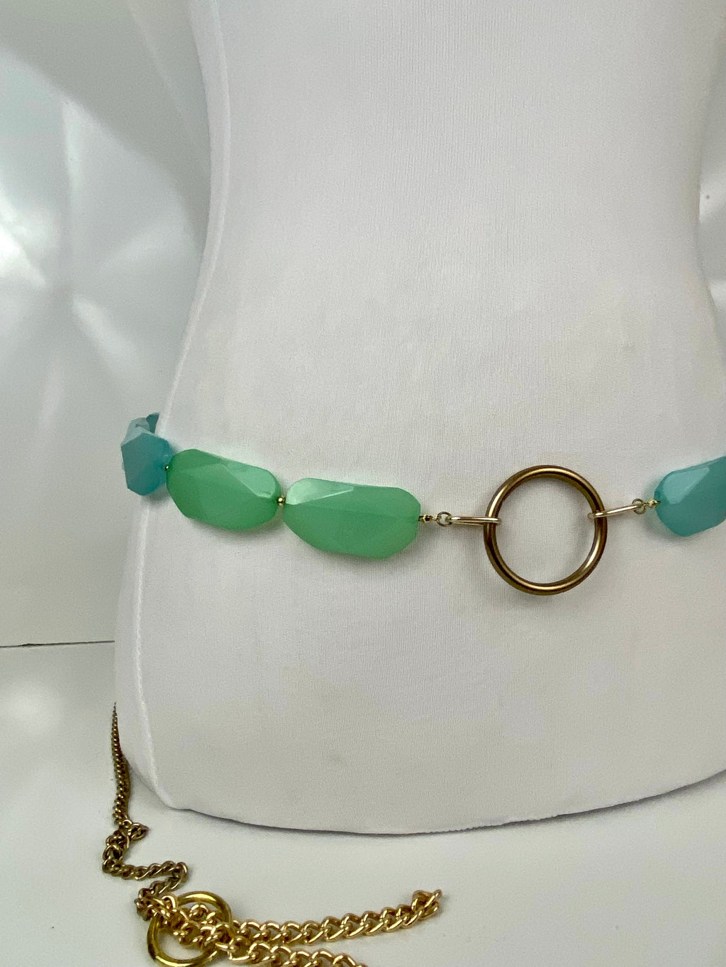 Sea colored tone belt