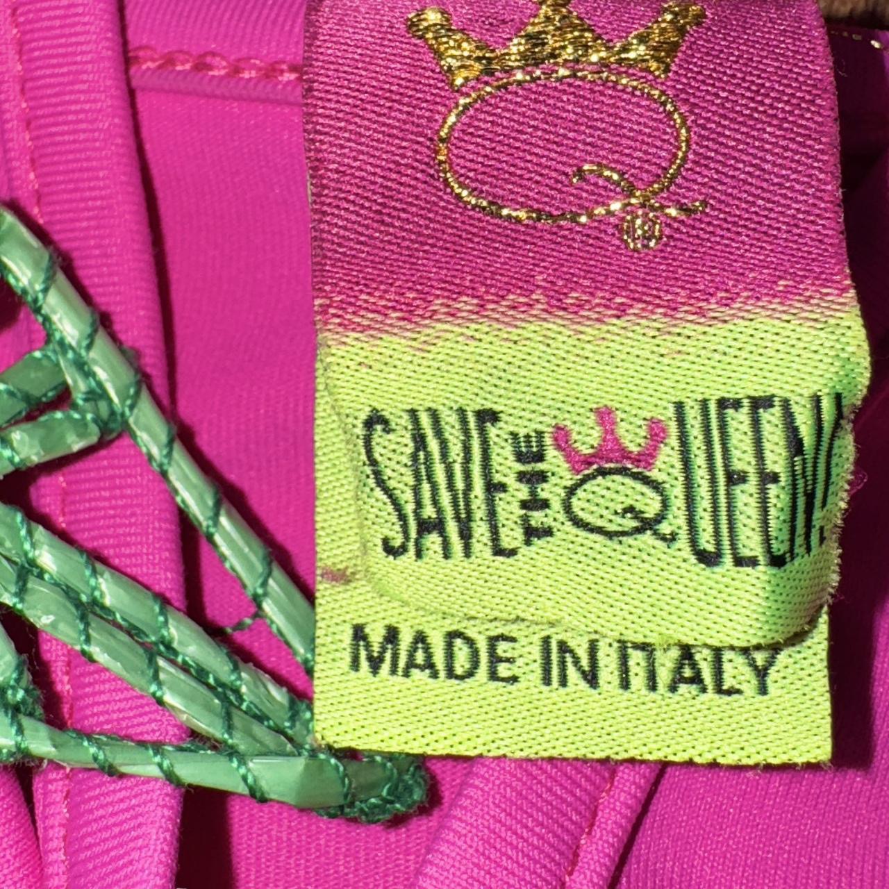 Save The Queen Embroidered Tank Top (S)