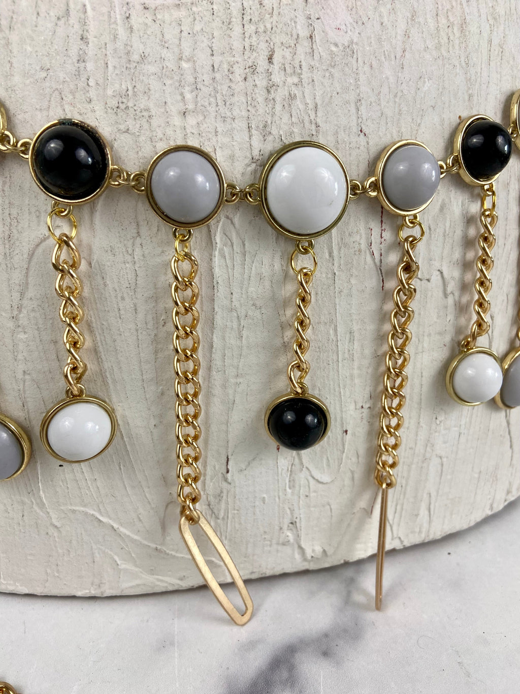 Gold waist chain belt