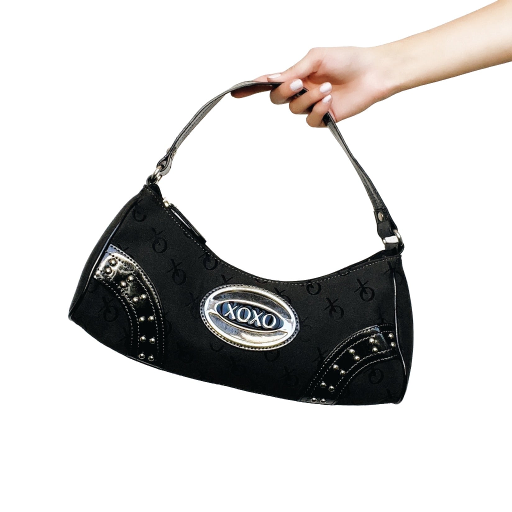 Black XOXO Purse
