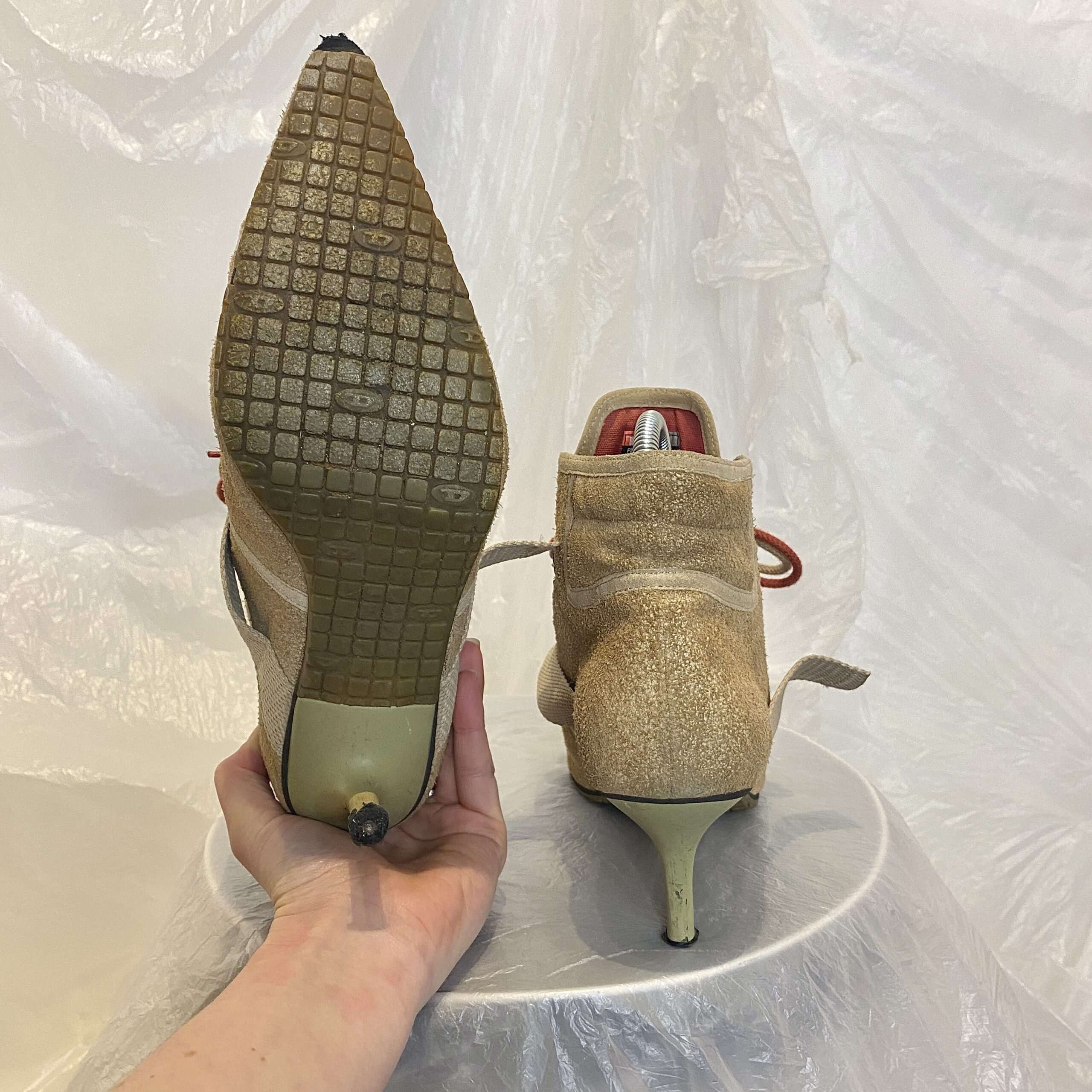 Vintage Diesel Sporty Pointed Toe Boots (UK 6.5 EU 39 US 8.5)