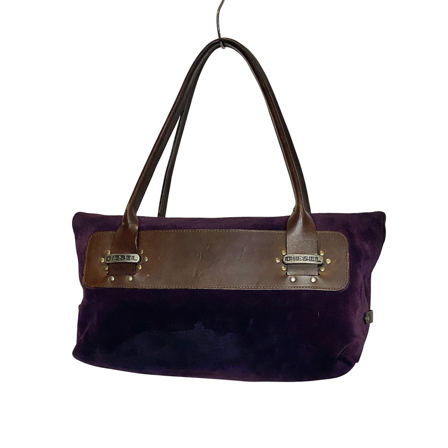 Vintage Diesel Suede Purple Bag