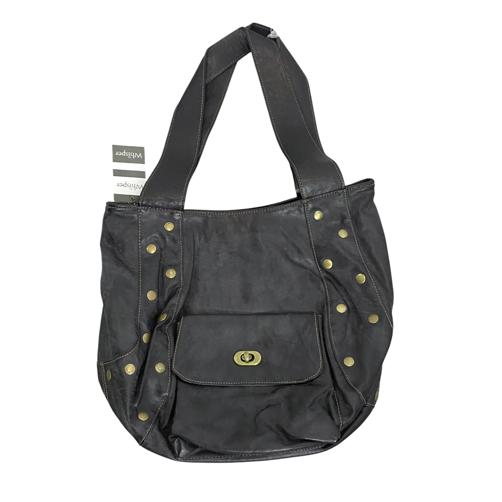 Deadstock Leather Studded Leather Bag