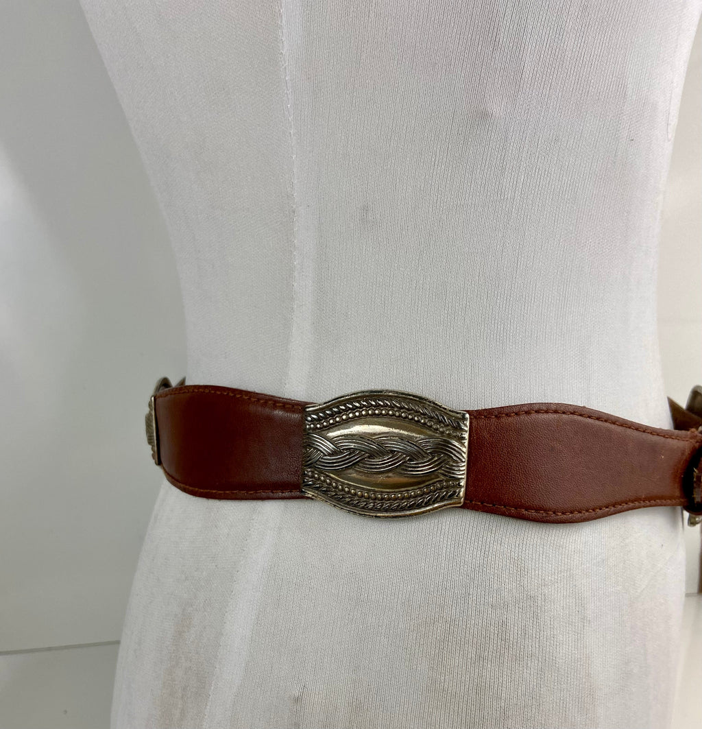 Fossil Concho Belt