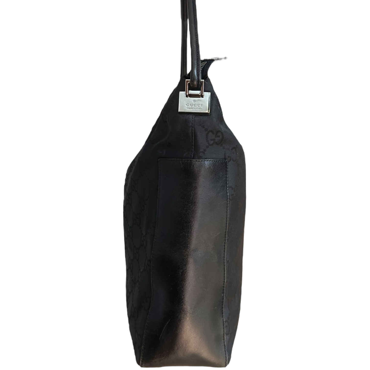 Vintage Gucci Monogram Shoulder Bag