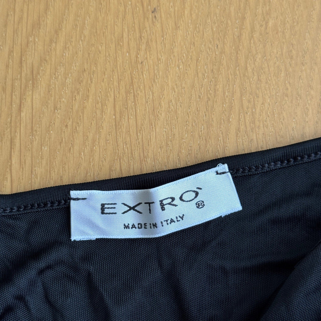 Vintage Slinky Dress with Embellished Waist (M)