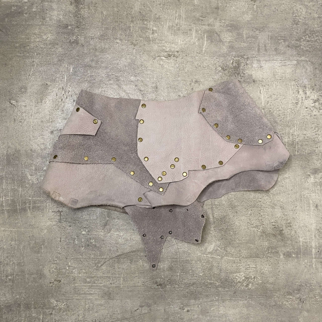 Vintage Leather Studded Belt Skirt (S-L)