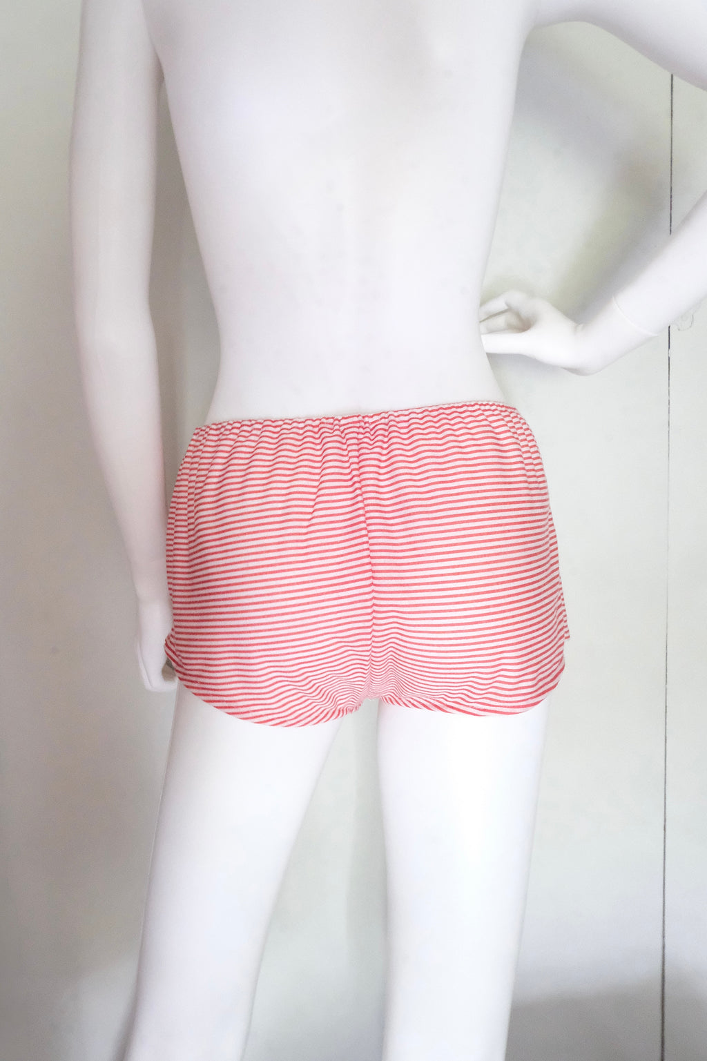 Ruby Pinstripe Micro Short (XS)