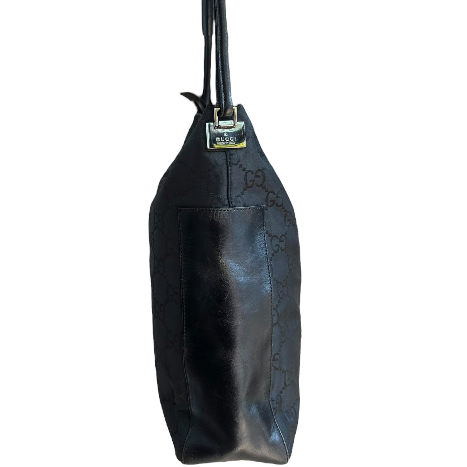 Vintage Gucci Monogram Shoulder Bag