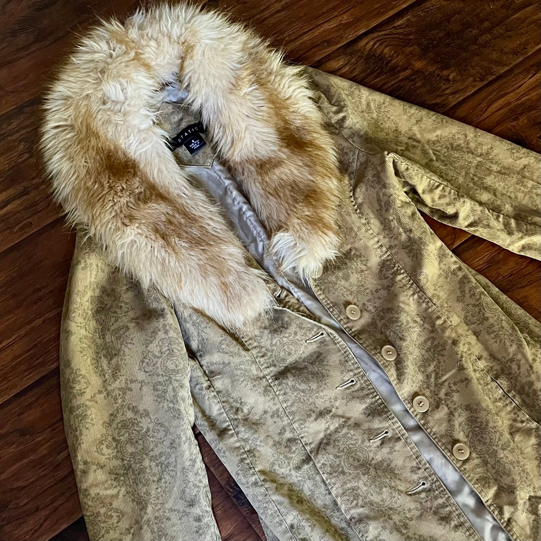 Paisley Afternoon Trench (S)