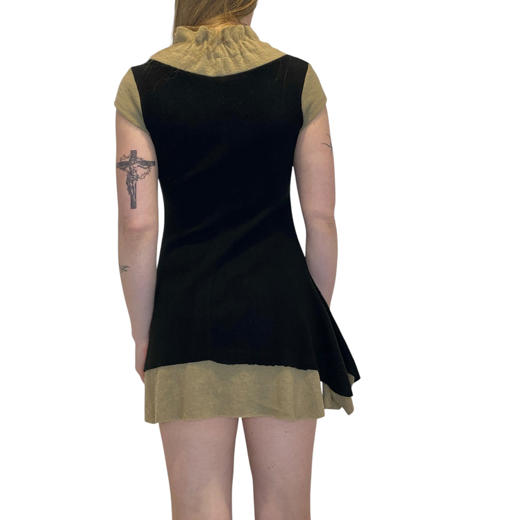 Vintage Coquette Tunic Knitted Dress (S/M)