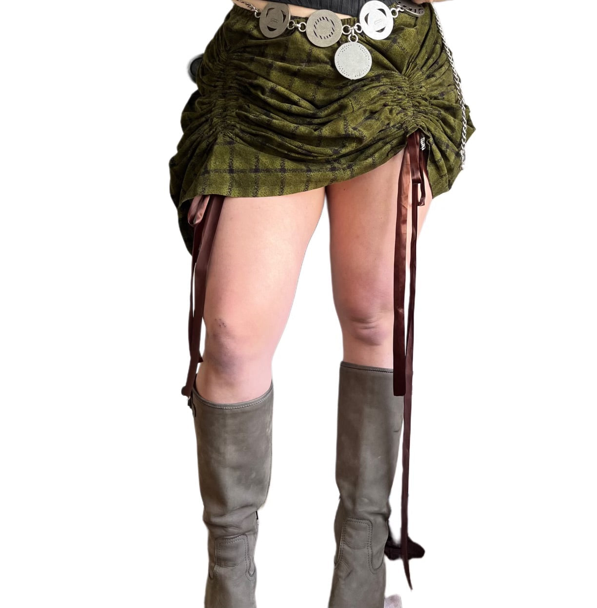 The "Infinity" Plaid Skirt (XS-5X)