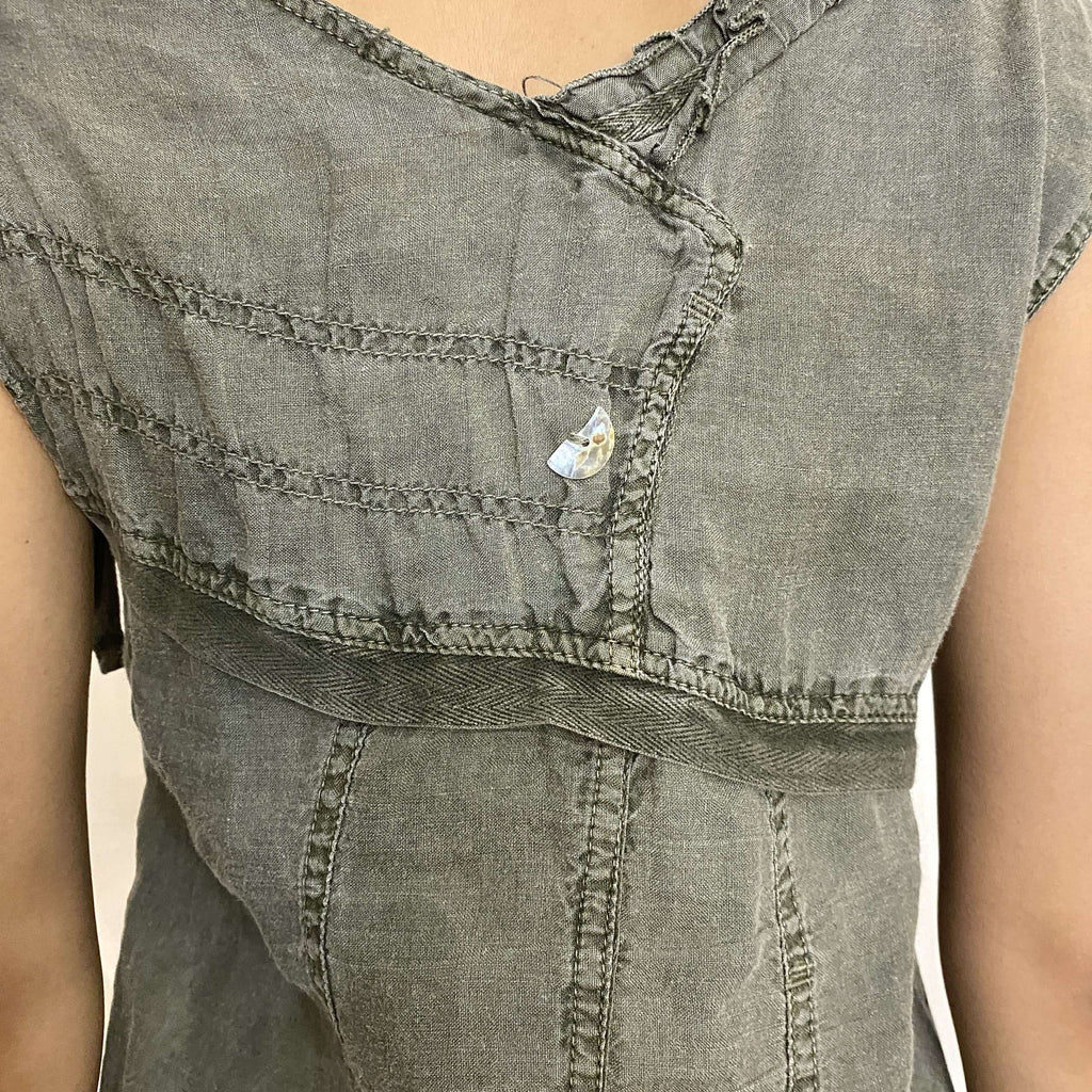 Vintage Utility Cotton summer Dress (M)