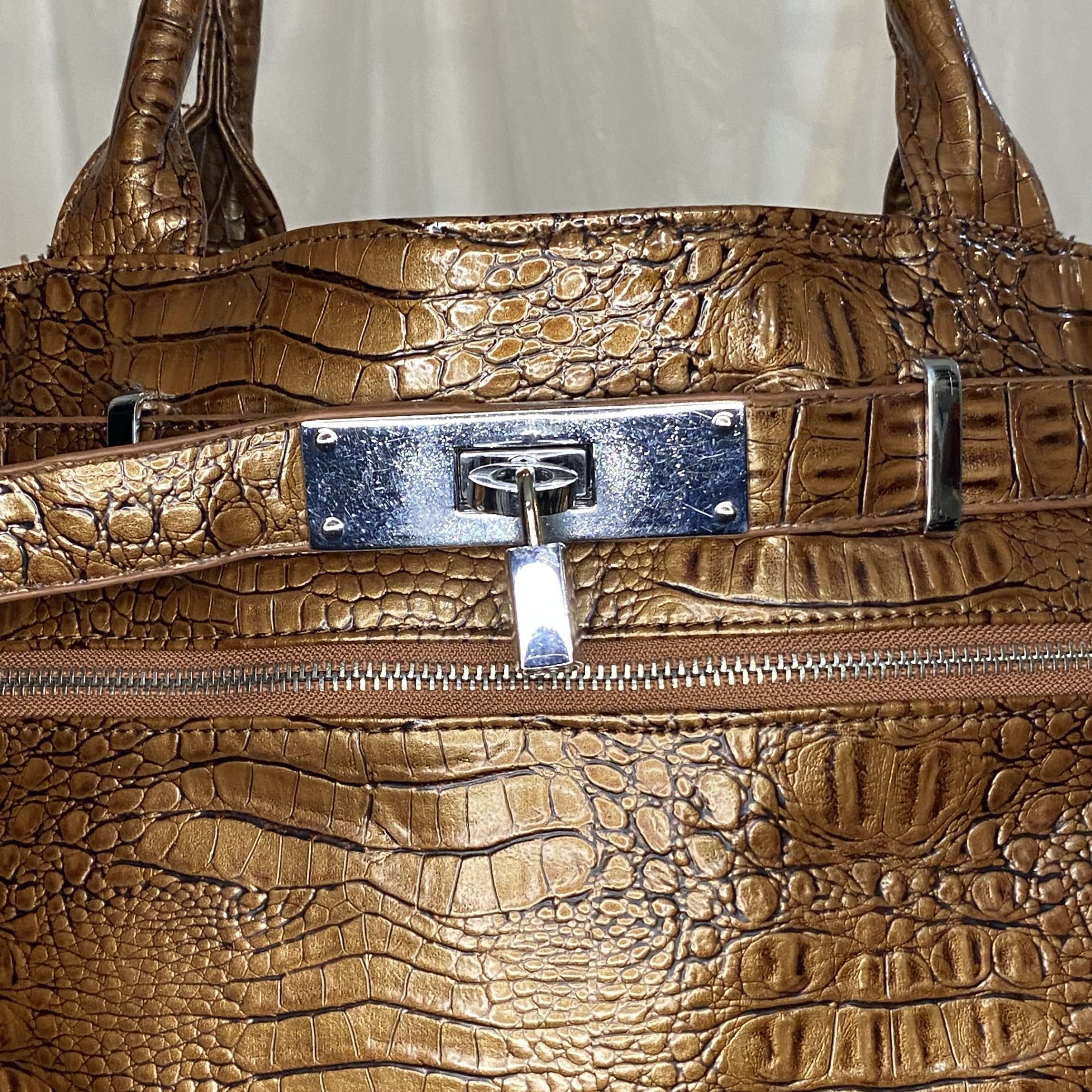 Vintage 'Furkin' snakeskin bag