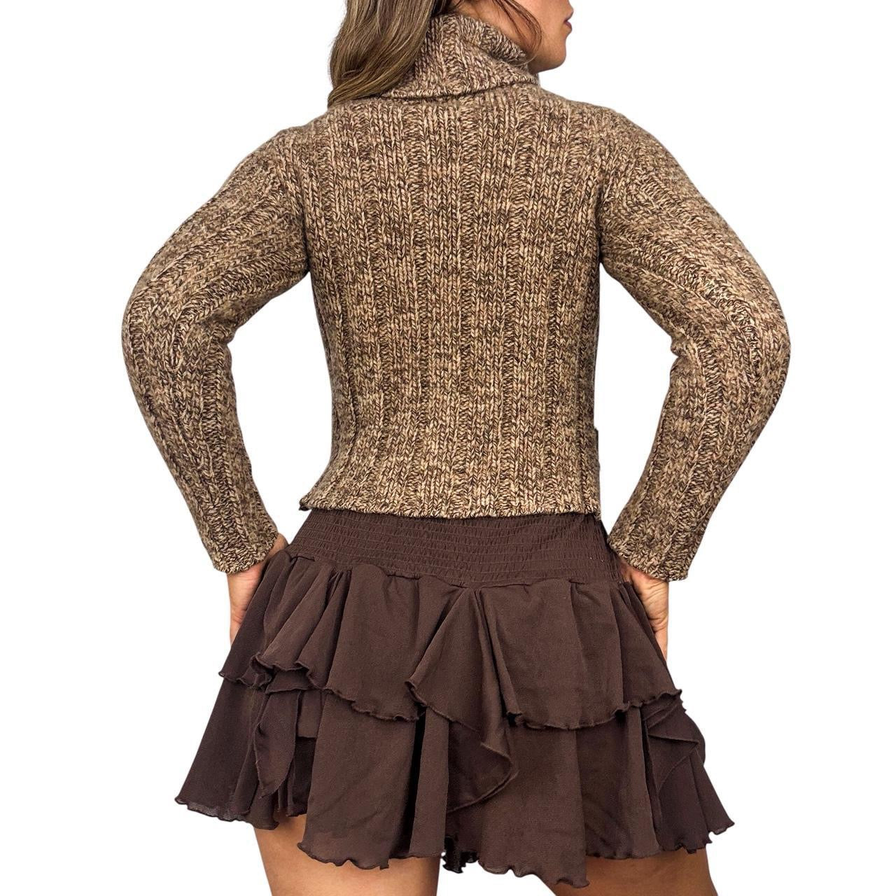 Y2K Merino Wool Turtleneck (XS/S)