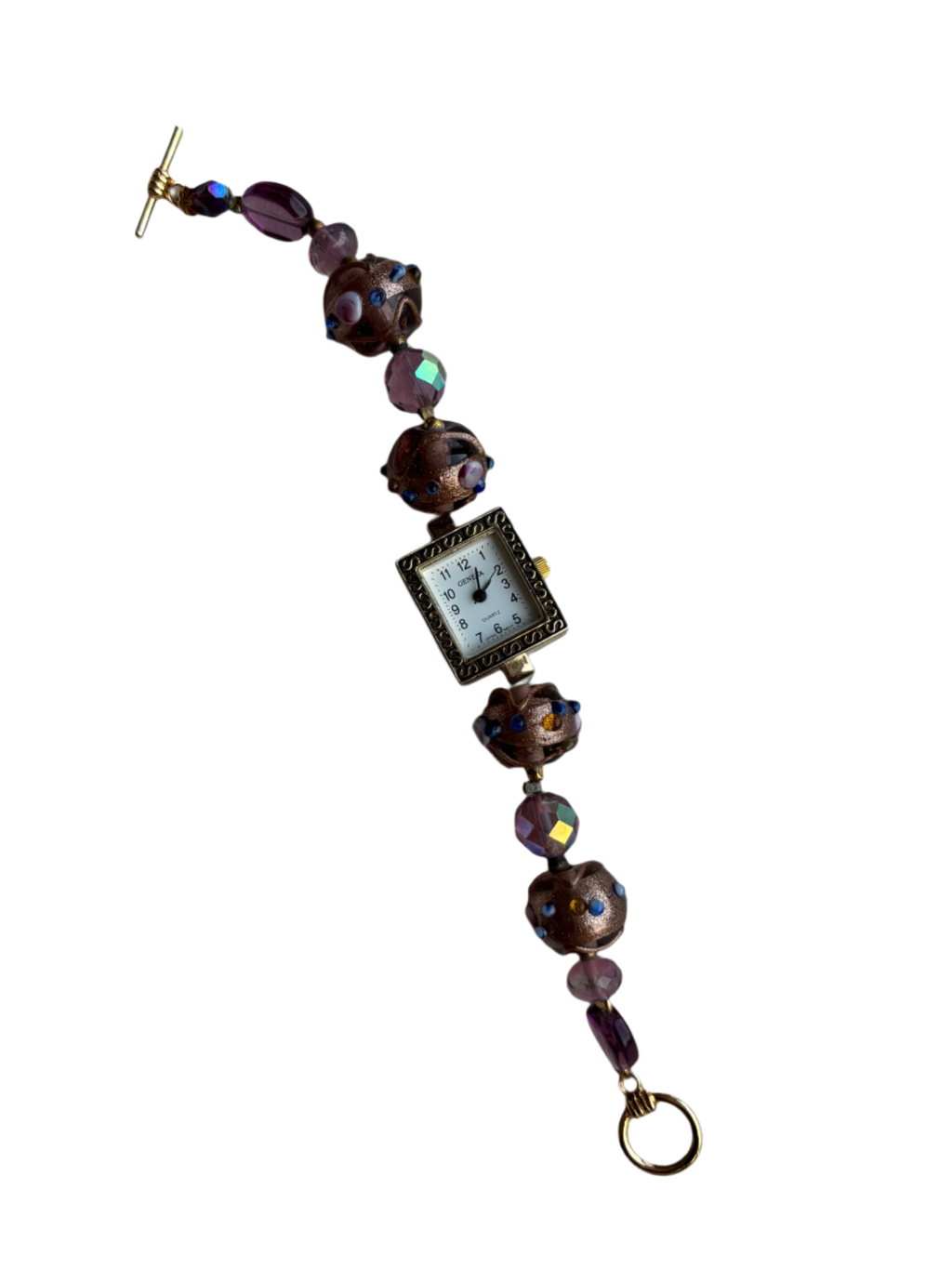 2000s festive beaded watch