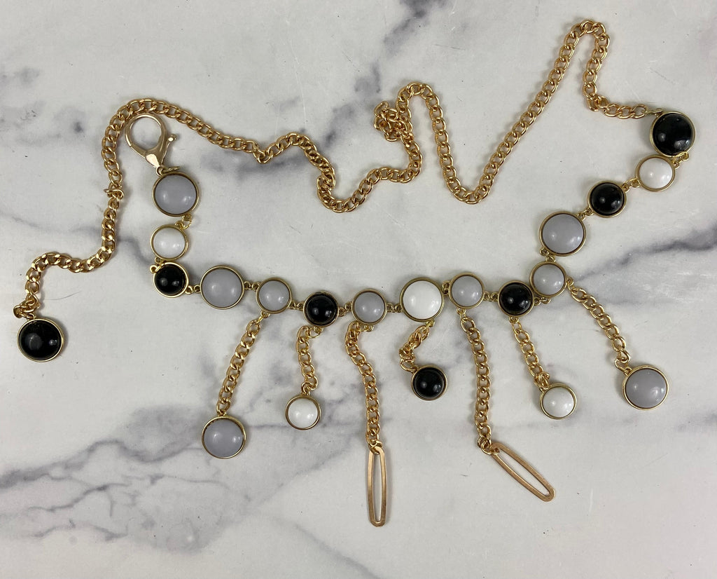 Gold waist chain belt