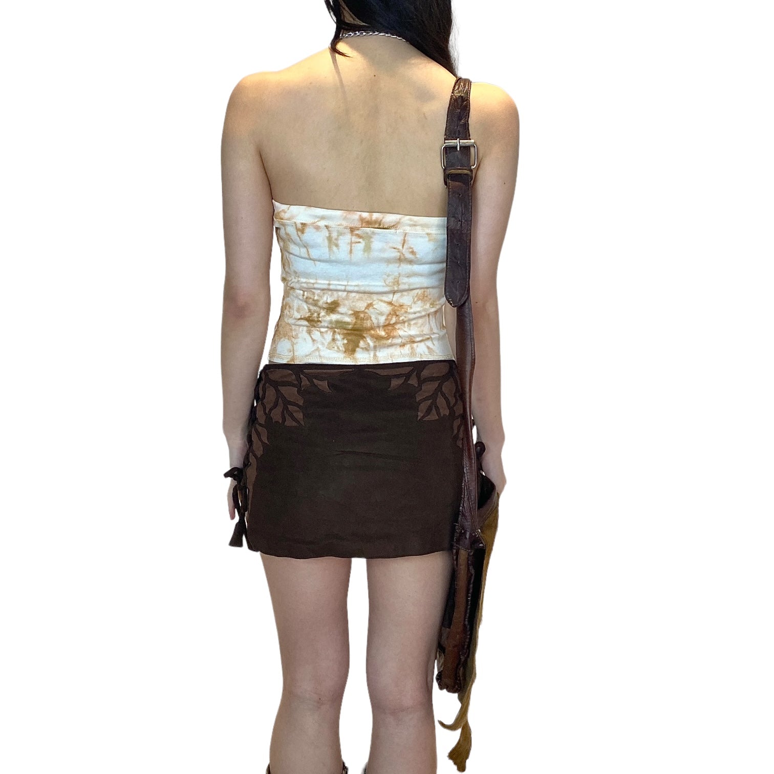 Y2K Tie Dye Bandeau Top (XS/S)