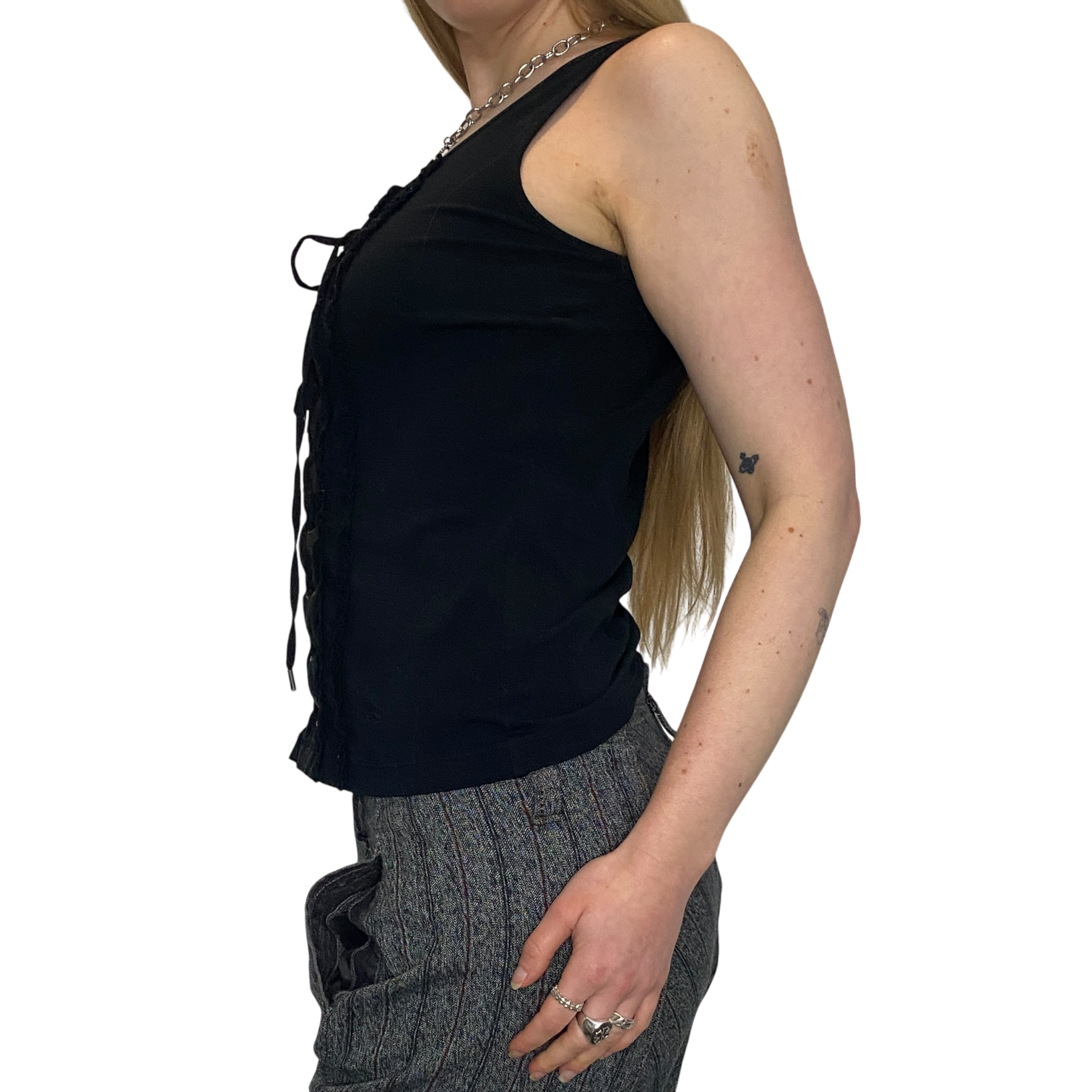 Burberry Gothic Ruffle Vest (M)