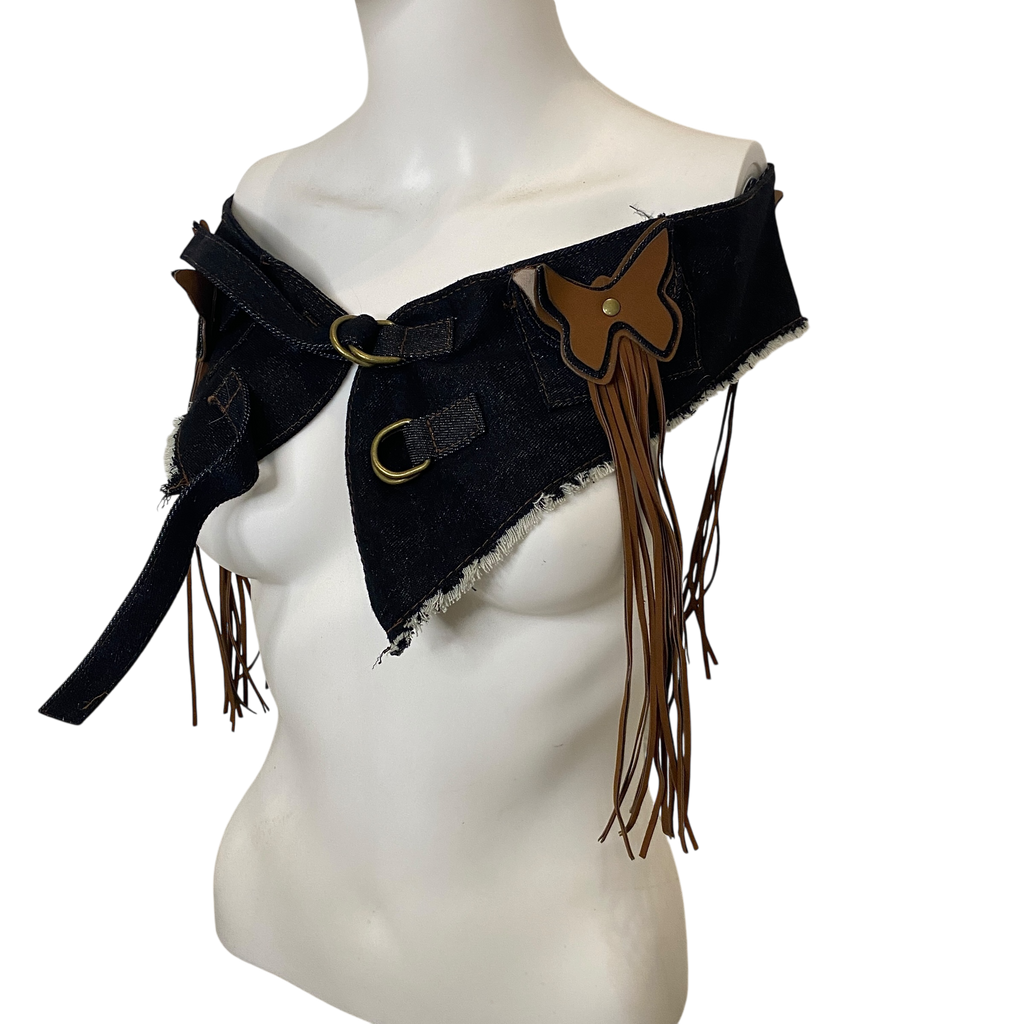 Vintage Utility Tassel Belt