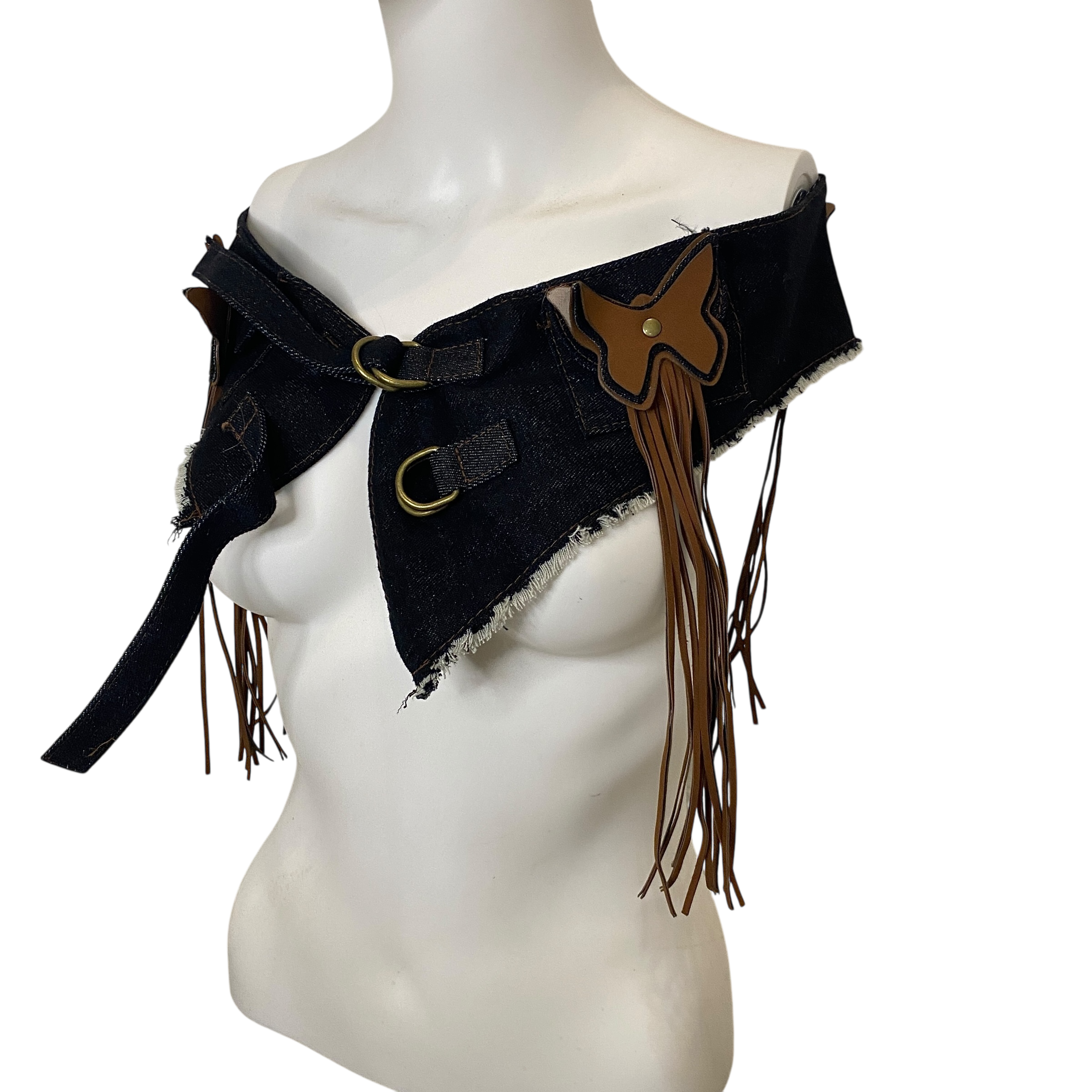 Vintage Utility Tassel Belt