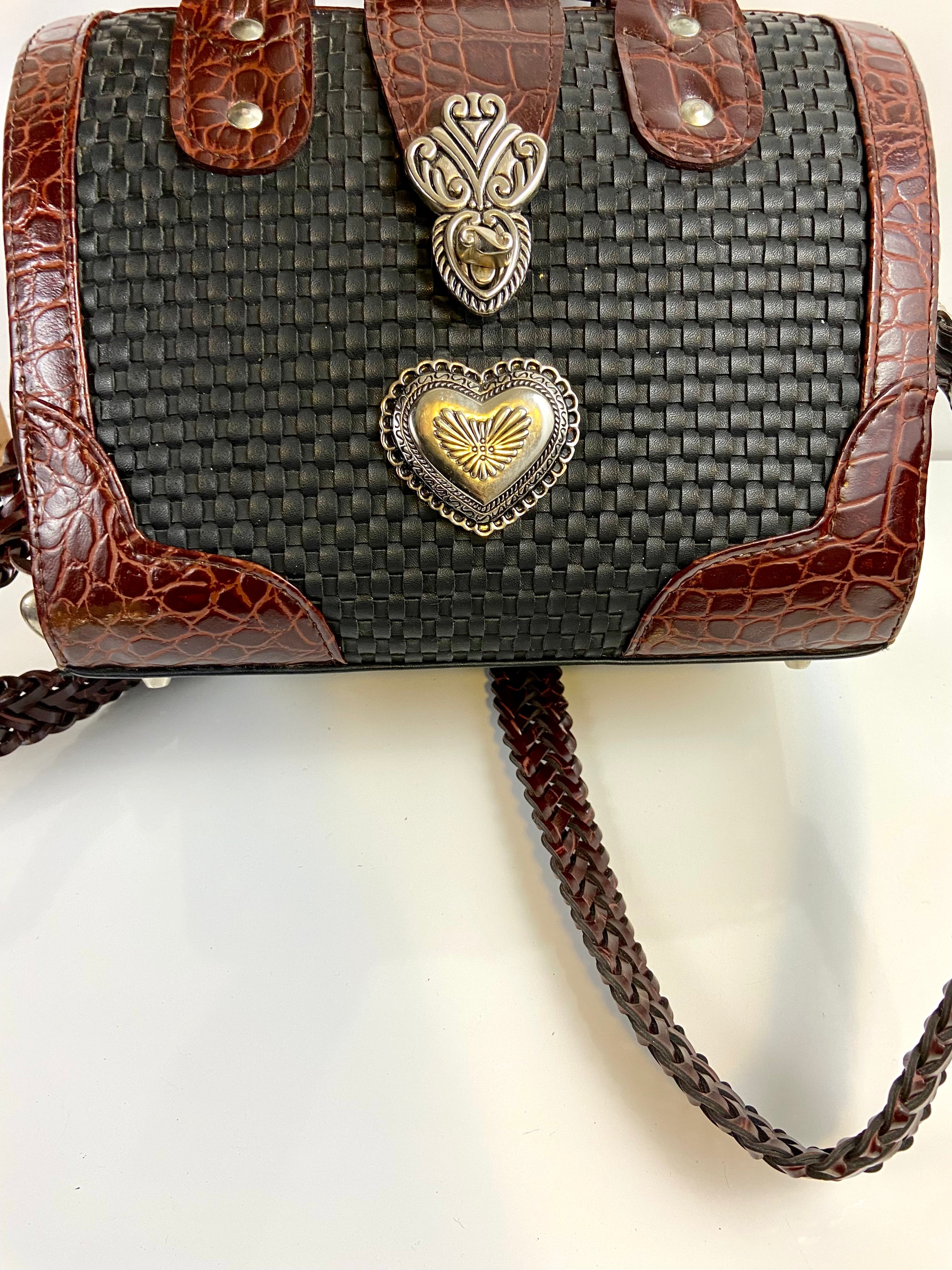 Vintage Heart Box Bag