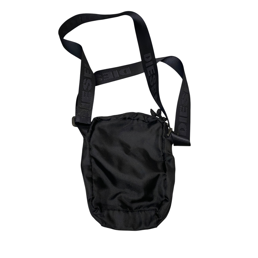 Vintage Diesel Black Utility Cross Body Bag