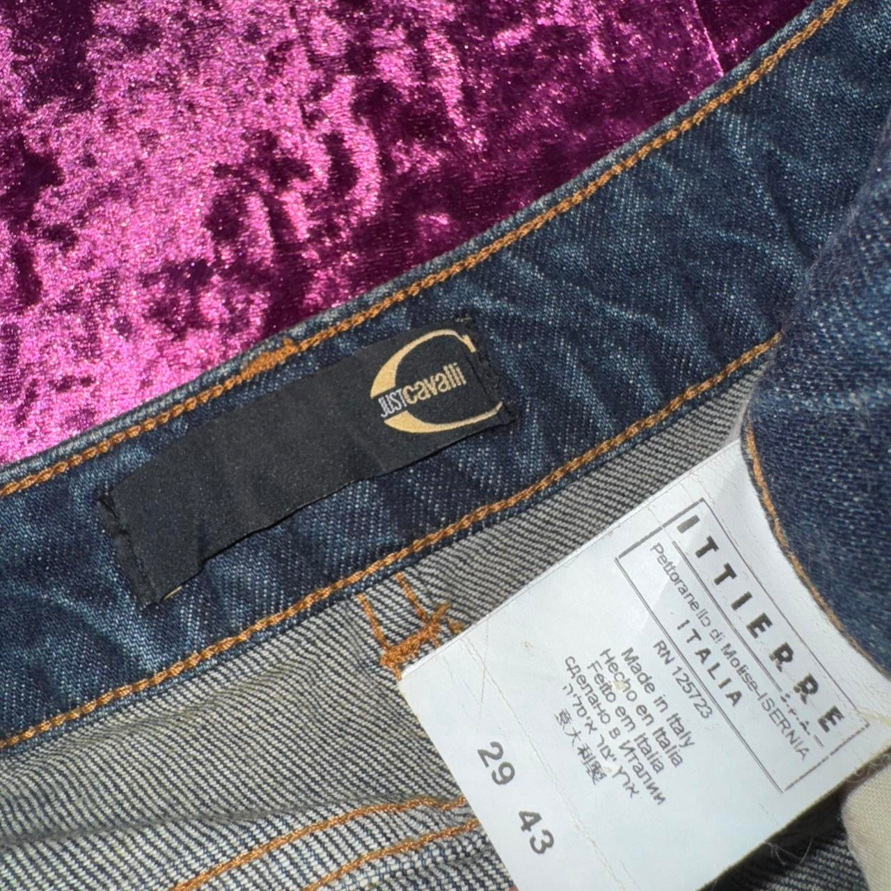 Just Cavalli Embellished Skinny Jeans (S)