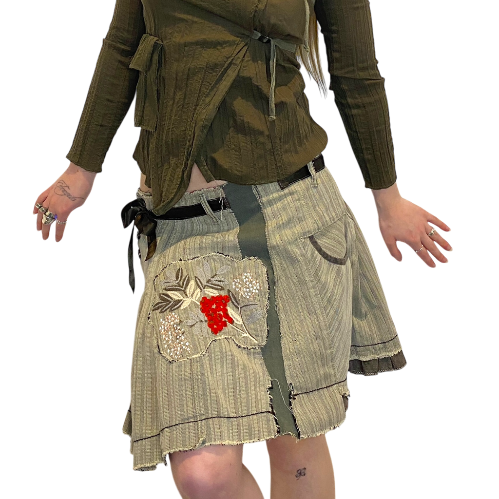 Vintage Marithé Francois Girbaud Skirt (M/L)