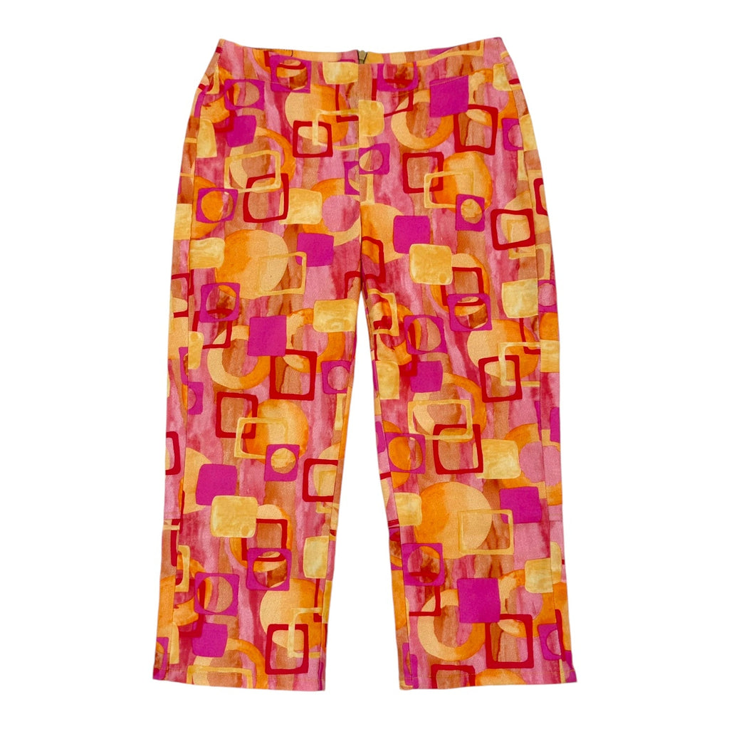 90s Geometric Funky Capris (S)