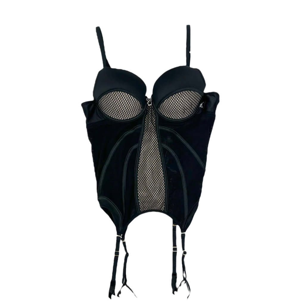 Playboy Corset w Bunny Pendant (M/L)