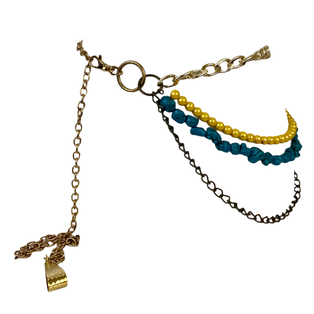 Fun colors layered belt