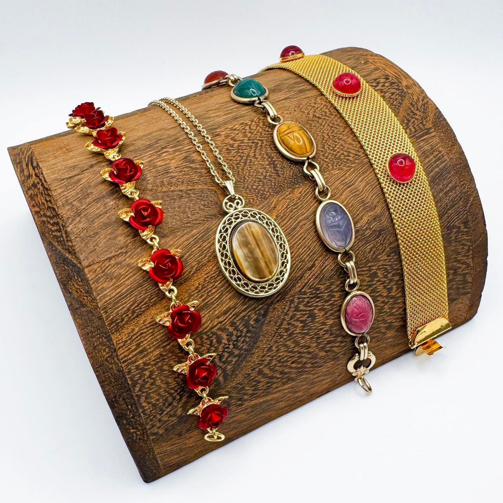 1960s Metal Mesh Bracelet