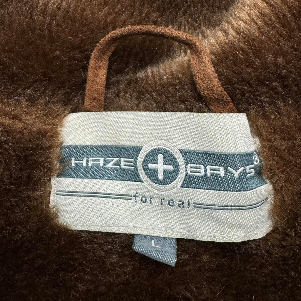 Vintage Furry Faux Sherpa Coat (L)