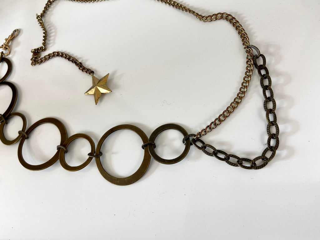 Bronze Big Circles Belt